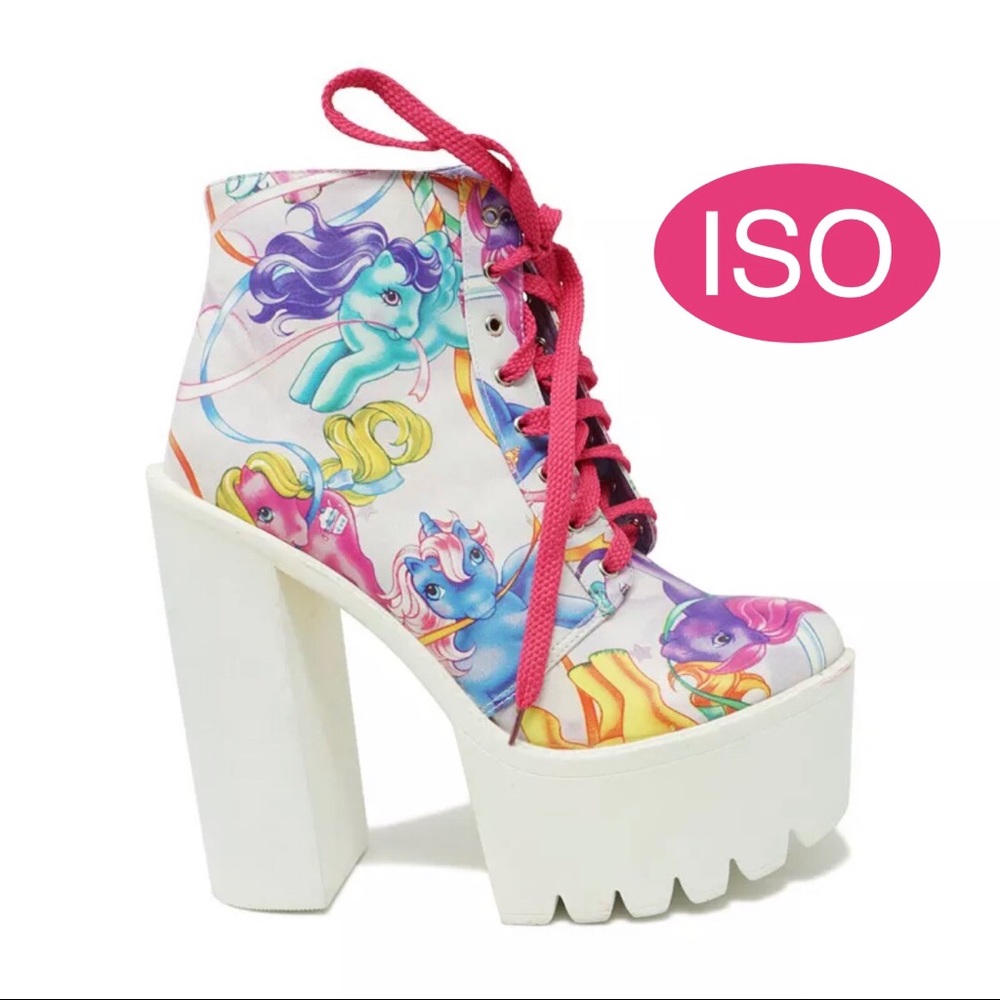ISO: Iron Fist My Little Pony Platform Boots